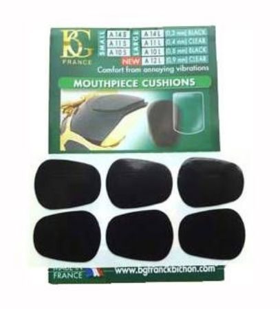 Slika BG nalepke za ustnik črne A14L 0,3mm