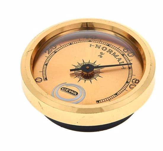 Hygrometer merilec vlage za violinski kovček - gold