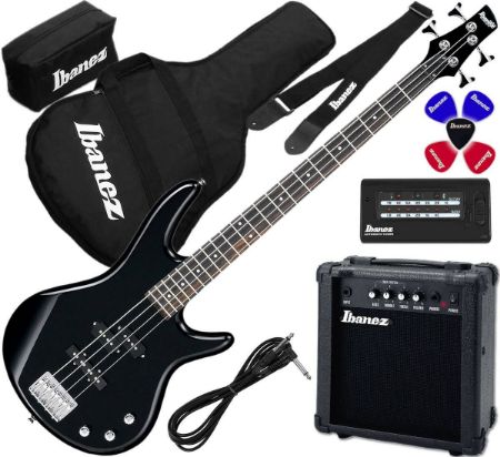 IBANEZ BAS KITARA GSR190JU-BK SET