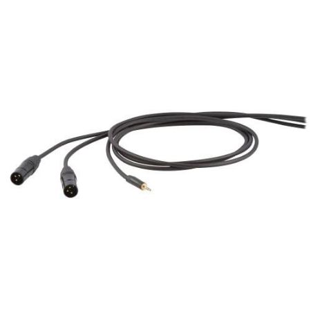 DH profesionalni stereo kabel J3,5st-2xC moški DHS595LU18 1,8M