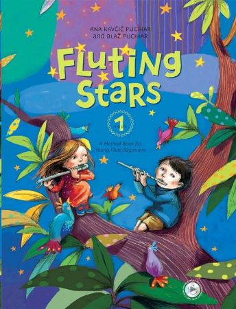 Slika PUCIHAR:FLUTING STARS 1 METHOD BOOK