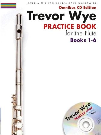 Slika WYE TREVOR : PRACTICE BOOK FOR FLUTE BOOKS 1-6 +CD