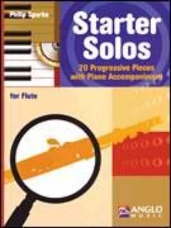 Slika SPARKE:STARTER SOLOS 20 PROGRESSIVE PIECES FOR FLUTE +CD