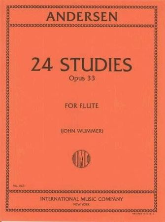 Slika ANDERSEN:24 STUDIES FOR FLUTE OP.33