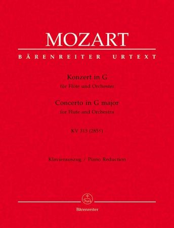 MOZART:CONCERTO IN G KV313 FOR FLUTE AND PIANO