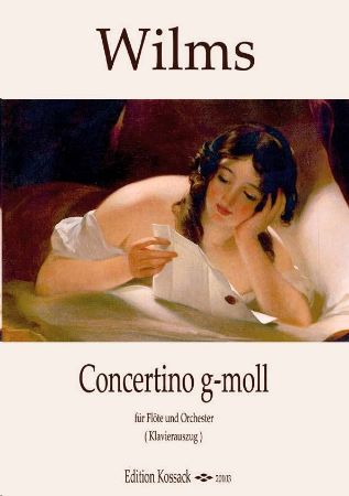 Slika WILMS:CONCERTINO G-MOLL FLOTE & KLAVIER