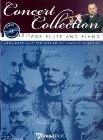 CONCERT COLLECTION ARR.CESARINI FOR FLUTE AND PIANO +CD
