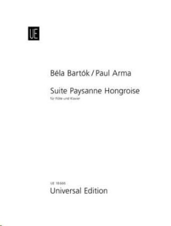 BARTOK/ARMA:SUITE PAYSANNE HONGROISE FLOTE UND KLAVIER