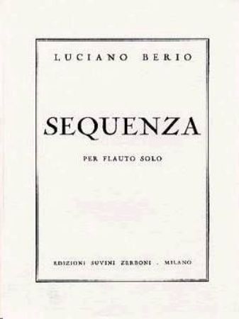 Slika BERIO:SEQUENZA PER FLAUTO SOLO