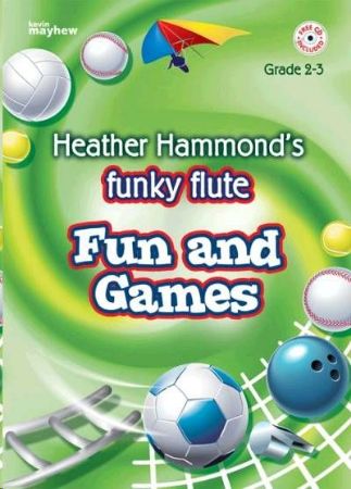 HAMMOND:FUNKY FLUTE/FUN AND GAMES +CD AND PIANO