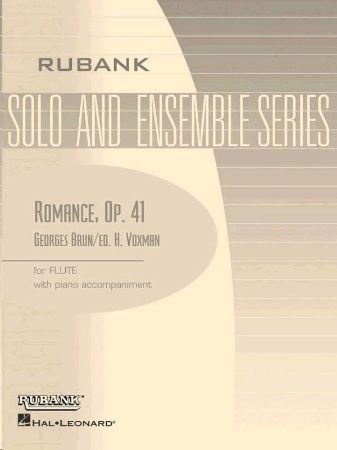 BRUN/VOXMAN:ROMANCE OP.41 FOR FLUTE AND PIANO