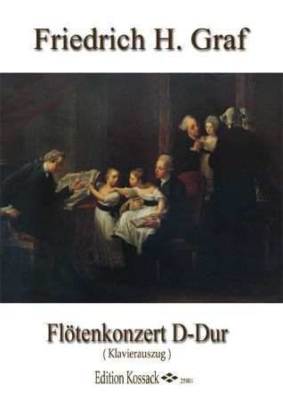 GRAF:FLOTENKONZERT D-DUR FLUTE & PIANO