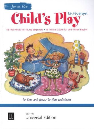 RAE:CHILD'S PLAY FOR FLUTE AND PIANO