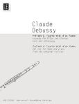 DEBUSSY:PRELUDE A L'APRES MIDI D'UN FAUNE FLOTE UND KLAVIER