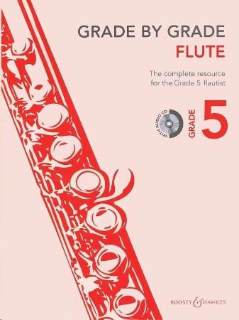 Slika GRADE BY GRADE FLUTE 5 +CD