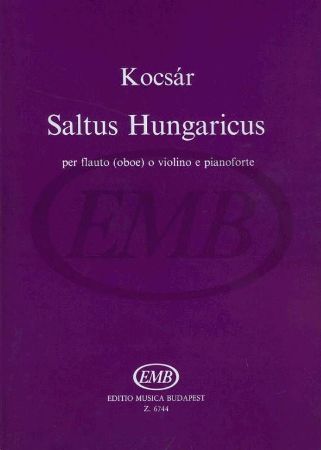 Slika KOCSAR:SALTUS HUNGARICUS FLUTE(OBOE) & PIANO