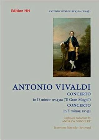 VIVALDI:CONCERTO RV 431A/431 FLUTE AND PIANO