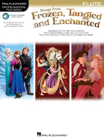 Slika SONGS FROM FROZEN,TANGLED AND ENCHANTED PLAYALONG FLUTE+AUDIO ACC.
