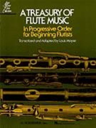 Slika MOYSE:A TREASURY OF FLUTE MUSIC