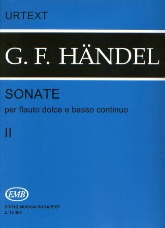 HANDEL:SONATE FLAUTO DOLCE E BASSO 2