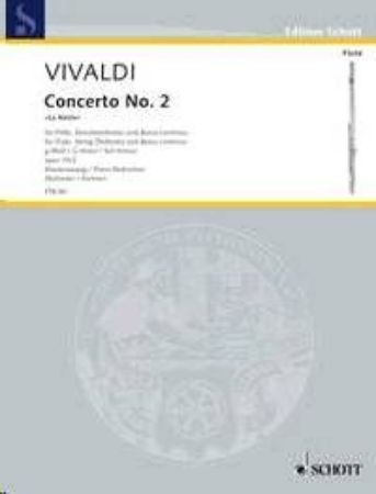 Slika VIVALDI:CONCERTO 2 C-DUR LA NOTTE OP.10/2 FLUTE AND PIANO