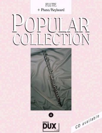 POPULAR COLLECTION 4 FLUTE+PIANO