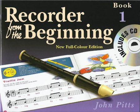 Slika PITTS:RECORDER FROM THE BEGINNING 1 +CD NEW FULL COLOUR EDITION