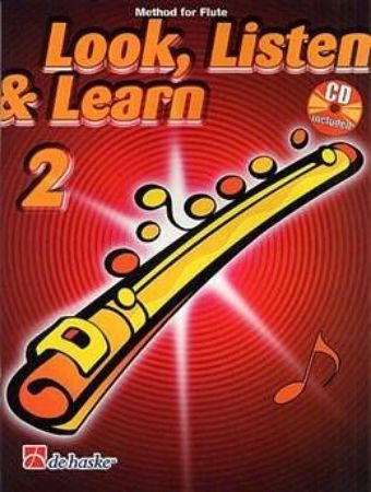 Slika LOOK, LISTEN & LEARN 2 FLUTE +CD