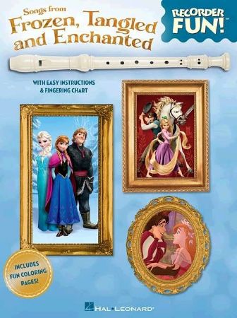Slika SONGS FROM FROZEN,TANGLED AND ENCHANTED RECORDER