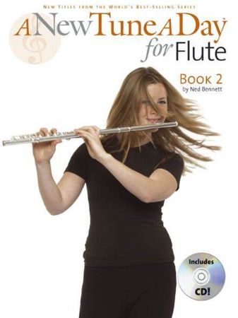 Slika BENNETT:A NEW TUNE A DAY FOR FLUTE BOOK 2 +CD