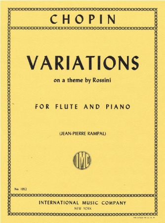 Slika CHOPIN:VARIATIONS ON A THEME BY ROSSINI
