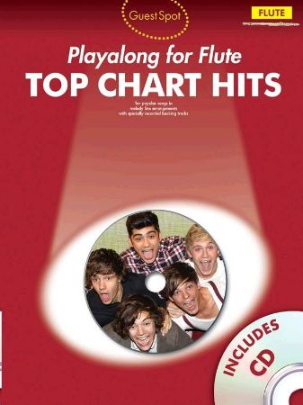 Slika TOP CHART HITS PLAY ALONG FLUTE+CD