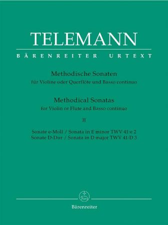 Slika TELEMANN:METHODICAL SONATAS  VOL.2