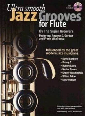 ULTRA SMOOTH JAZZ GROOVES FOR FLUTE+CD