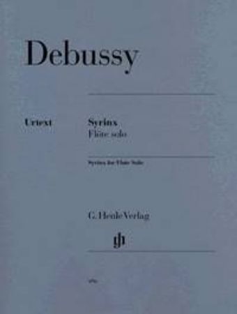 DEBUSSY:SYRINX FOR FLUTE SOLO