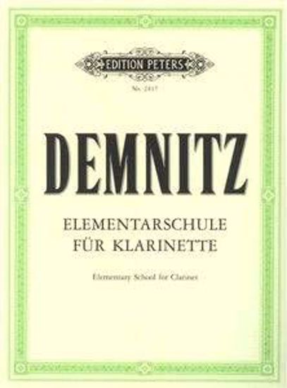 DEMNITZ:ELEMENTARSCHULE/SCHOOL FOR CLARINET