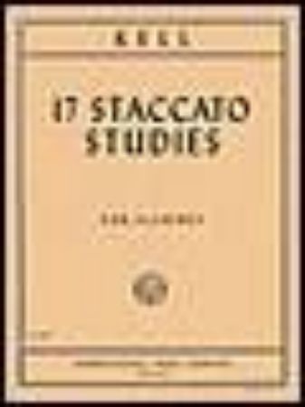 KELL:17 STOCCATO STUDIES FOR CLARINETE