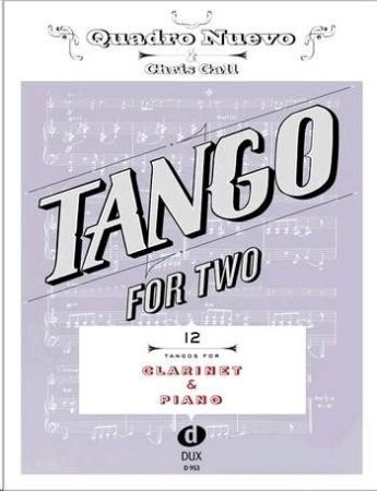Slika TANGO FOR TWO CLARINET AND PIANO