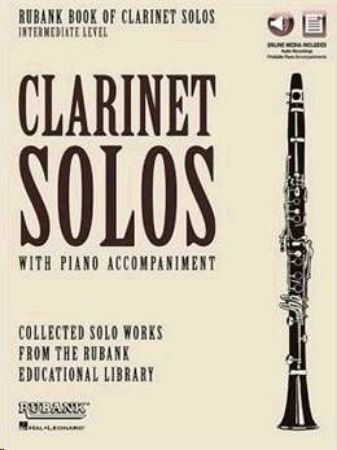 RUBANK BOOK OF CLARINET SOLOS CLARINET SOLOS+AUDIO ACC.