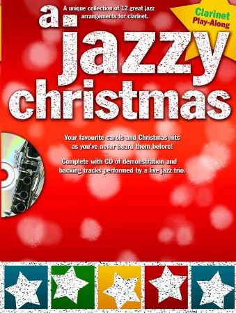 Slika A JAZZY CHRISTMAS PLAY ALONG CLARINET+CD