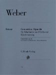 WEBER:CONCERTINO OP.26 CLARINET AND PIANO