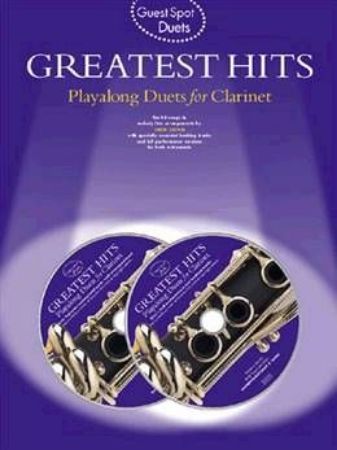 Slika GUEST SPOT:GREATEST HITS PLAYALONG  DUETS FOR CLARINET