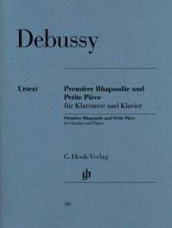 Slika DEBUSSY:PREMIERE RHAPSODIE FUR KLARINETTE
