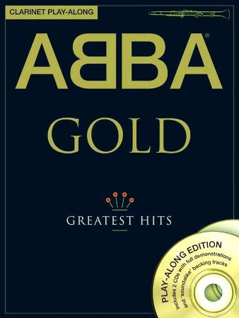 Slika ABBA GOLD GREATEST HITS PLAY ALONG +CD CLARINET