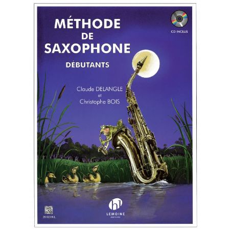 Slika DELANGLE:METHODE DE SAXOPHONE DEBUTANTS +CD