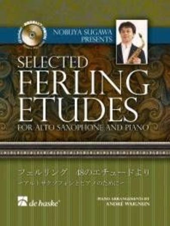 Slika SELECTED FERLING ETUDES +CD FOR ALTOSAX AND PIANO