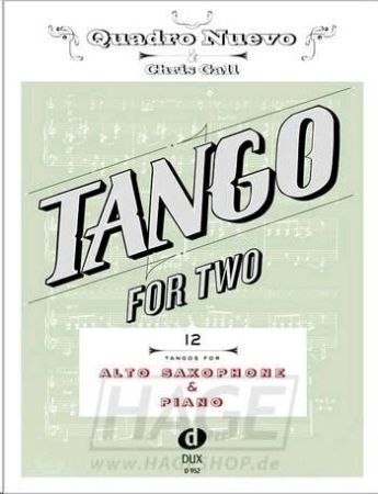 Slika TANGO FOR TWO ALTO SAX AND PIANO