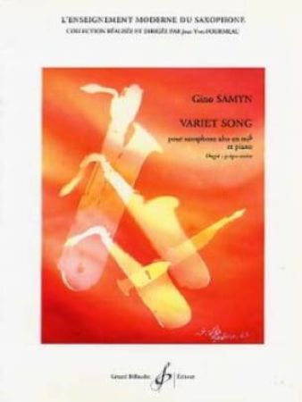 SAMYN G:VARIET SONG,SAXOPHONE ALTO AND PIANO