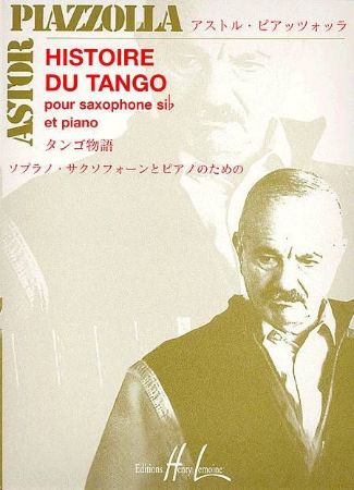 Slika PIAZZOLLA:HISTOIRE DU TANGO,SAX+PIANO