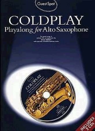 GUEST SPOT:COLDPLAY PLAYALONG FOR SAX ALTO +2CD